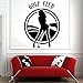 Produktbild Golf Club Logo Wandtattoos Golf Girl Spieler Freizeit Sport Innendekoration Türen Und Fenster Vinyl Aufkleber Abnehmbare Kunst Wallpaper 42X54Cm