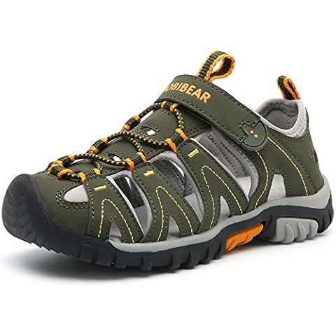 HOBIBEAR Boys Closed-Toe Sport Sandals Cover