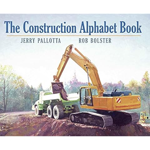 The Construction Alphabet Book (Jerry Pallotta's Alphabet Books) Cover