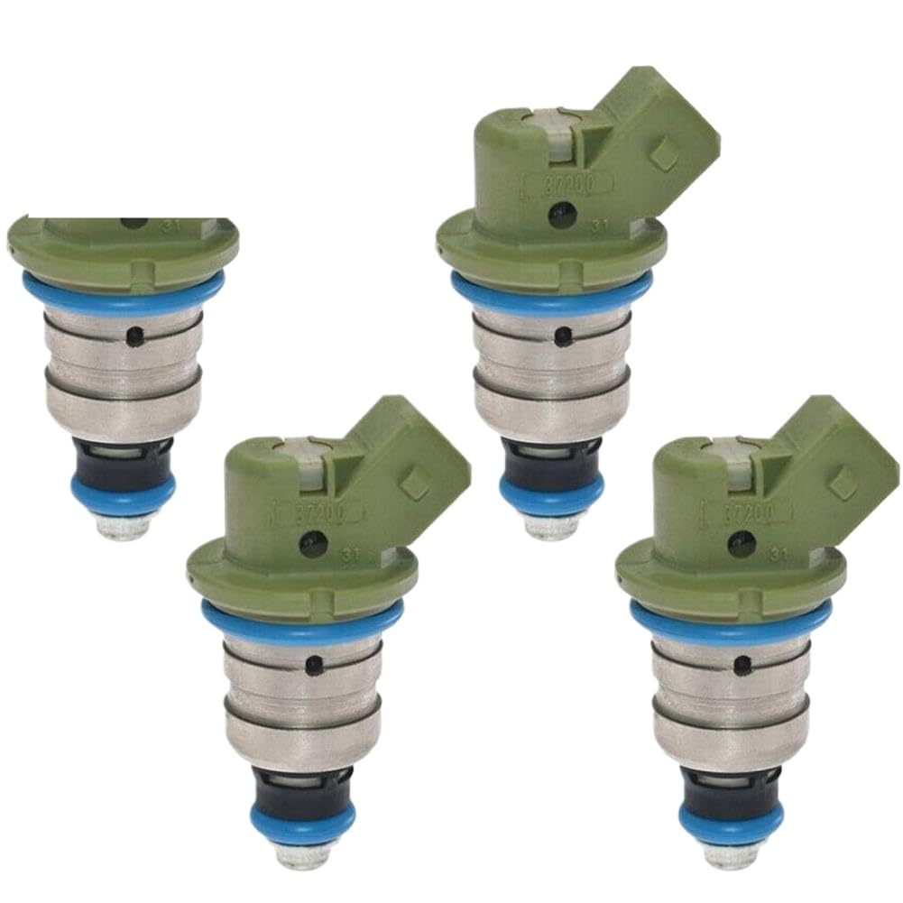 Auto Injector Nozzle 3531037200 35310-37200 2 Pins 4 Stuks Compatible with Sonata Carense Avante 2014 2015 2016 2017 2018(4pcs)