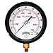Winters PPC Series Phenolic Dual Scale Process Pressure Gauge with Brass Internals, 0-1000 psi/kpa, 4-1/2" Dial Display, +/-0.5% Accuracy, 1/4" NPT Bottom Mount