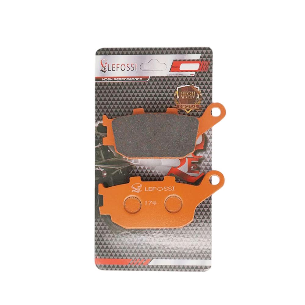 Moto Fibra di Carbonio Anteriore e Posteriore Pastiglie Freno per Compatibile con Yamaha MT-07 MT-09 MT-10 MT10 MT09 MT850 Tracer XSR900 FZ1 Fazer Naked FZ-07 FZ-10 FA252F FA174R