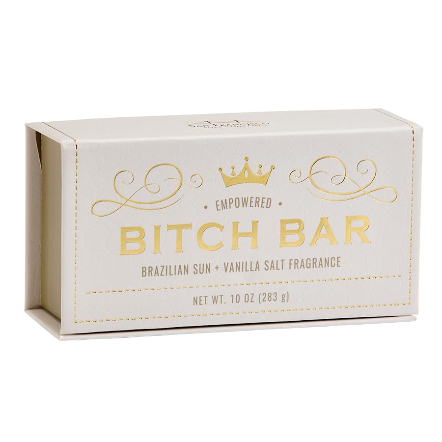 San Francisco Soap CompanyBtch Bars | For Her | No Harmful Chemicals - Good for All Skin Types - Made in the USA | 10oz | Brazilian Sun & Vanilla Salt