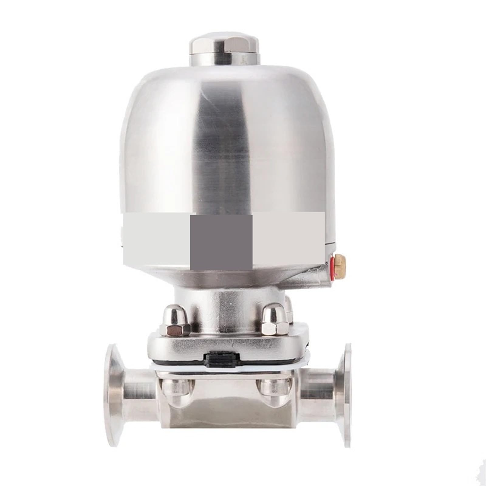Stainless Steel Sanitary 650 Piston Actuated 2/2-way Pneumatic Diaphragm Valve Model Metal