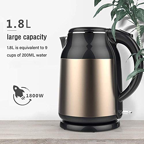 Kettle eléctrico de acero inoxidable 1.8 litros 1800W miniatura 2