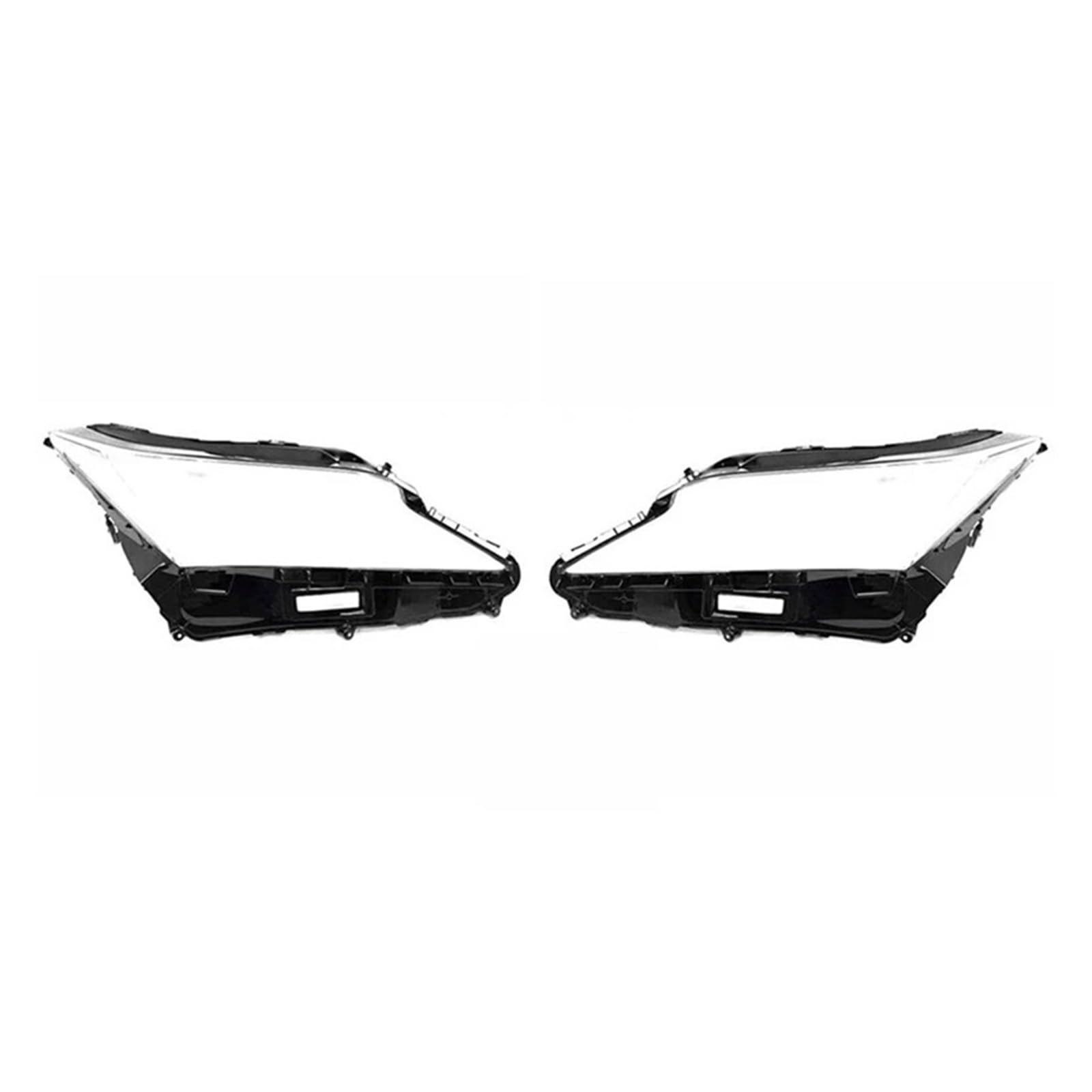 MCSSTORE 1 para osłon na soczewki reflektorów samochodowych, klosz lampy, kompatybilny z akcesoriami Lexus RX300/RX350/RX450 2016-2019 Z Uszczelką