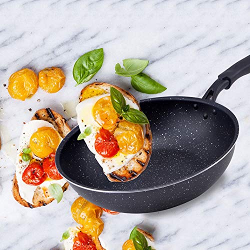 Wok antiadherente Pan Maifan Stone con base compuesta miniatura 3