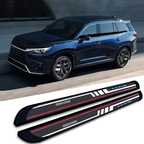 2Pcs Running Boards Fit for Lexus TX 350 500h 550h 2024 2025 2026