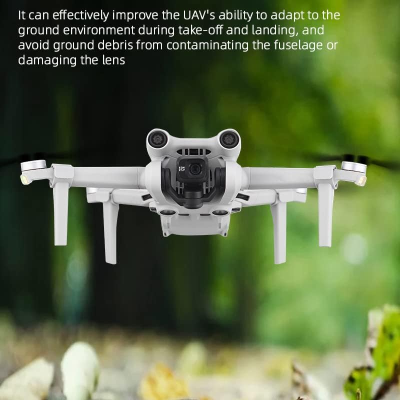 Landing Gear, Landing Legs Extensions Compatible for DJI MINI 3 PRO Landing Extender for Drone Heightening Landing Extension Leg Protective Guard Drone Landing Accessories