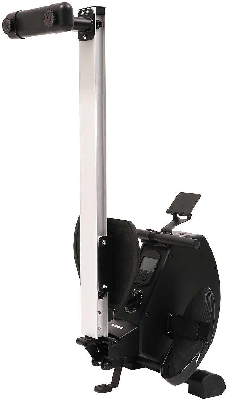 PEARL Sports Sportgeräte: Klappbares Heim-Rudergerät mit 8 Stufen, Magnetbremssystem, bis 120 kg (Rudermaschine, Heimrudergerät, PC)