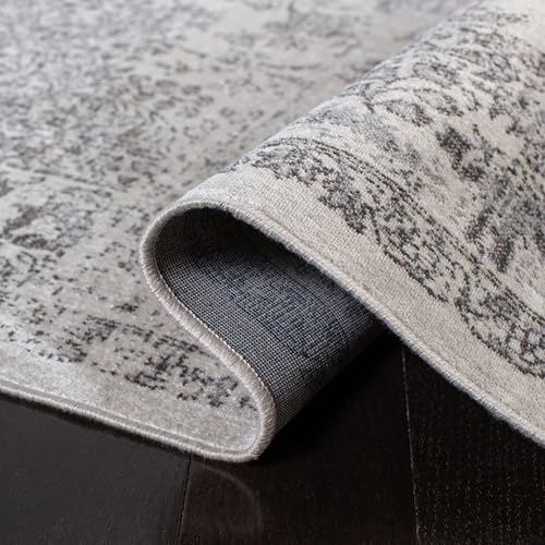 Tapete decorativo SAFAVIEH 5'3" x 7'7" Beige y gris miniatura 6