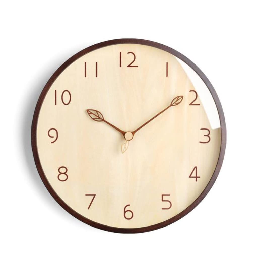 Horloge murale de salon silencieuse pour creer un coin lecture paisible
