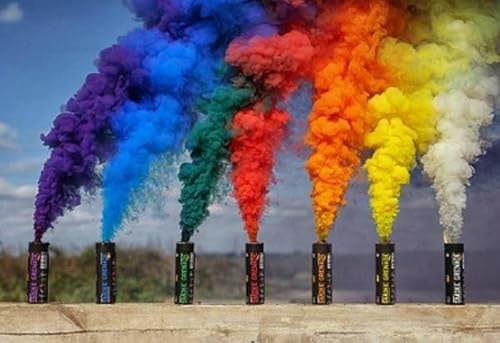 Enola Gaye WP40 Smoke Grenade: Wire Pull® Coloured Smoke Flare Bomb Ideal for Weddings ~ Gender Reveal ~ Photography ~ Special Effects (Red) - Image 7