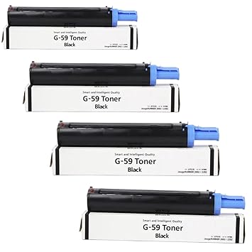 NPG-59 Black Compatible Toner Cartridge for Canon 2002, 2002N, 2002L, 2002G, 2004, 2004N, 2006N, 2202, 2202L, 2202N, 2202DN, 2204N, 2206, 2206N Printer (NPG-59 Pack of-4)