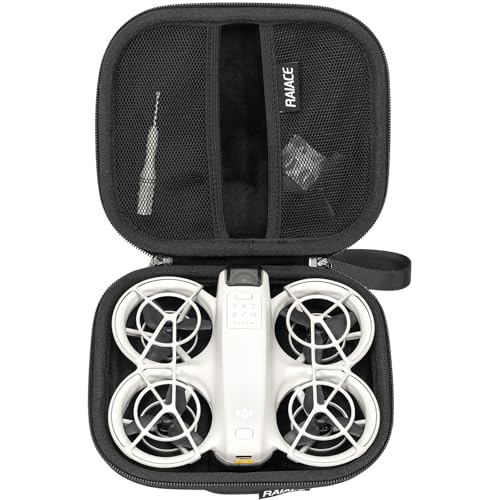 Mini custodia rigida compatibile con DJI Neo Mini Drone. Non include droni e accessori - nero