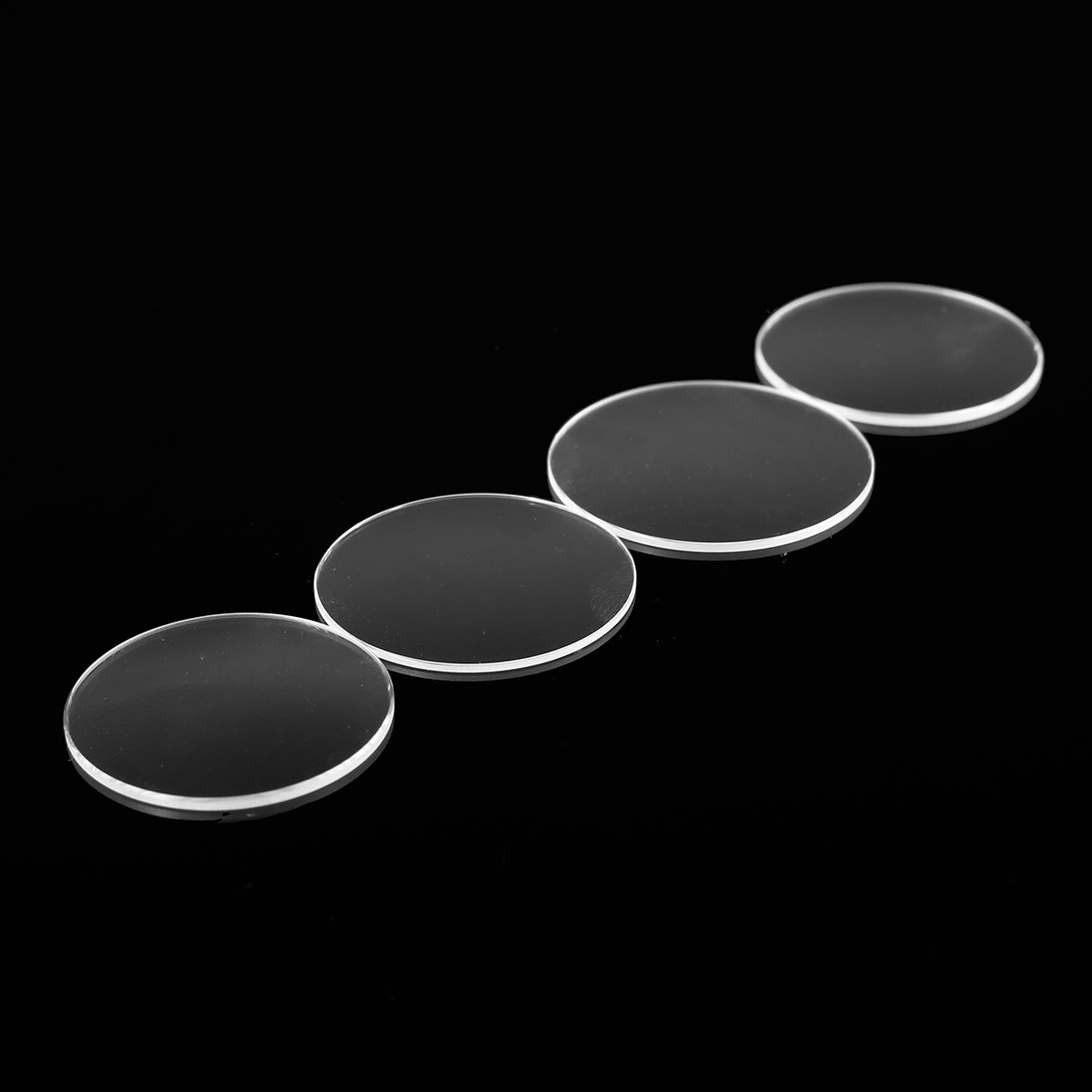 27mm Diamètre Montre Verre Saphir Lentille 1,1mm Épais pour Horloger