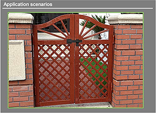 Zensen Flip Fence Gate Latch, 5.5 Farm Gate Latch, Barn Door Flip Lock, Heavy Duty Iron, Matte Black, Flip Latch Lock For Barn Door, Fence, Cabin, Wooden Cabinet #TOP2