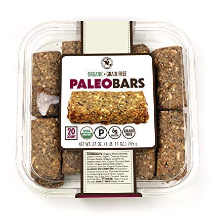 Organic Grain Free PALEO BARS (40 Bars) Organic Grain Free PALEO BARS (40 Bars)