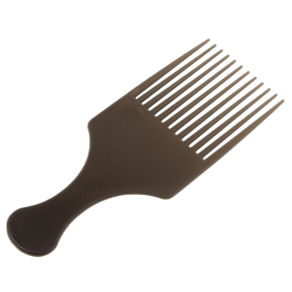 ATORSE® Handheld Afro Hair Pick Lift Comb Wide Tooth Curly Hairdressing Styling Comb