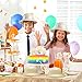 JOYIN 24 Pcs Safari Party Hats,Jungle Theme Animals Explorer Party Hat for Kids Dress Up, Themed Birthday Party and Safari Dress Up