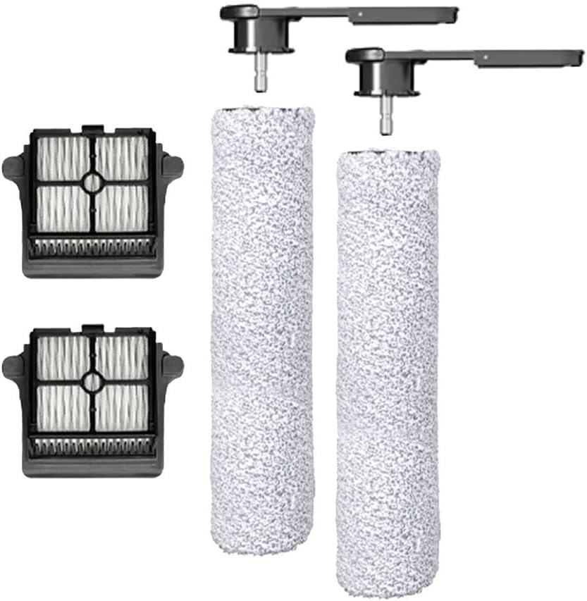 Roller Compatible With Tineco Floor One S7 Flashdry Wet Dry Vacuum Cleaner Accessories Replacements Parts Roller Brush Hepa Filter(2R4F)