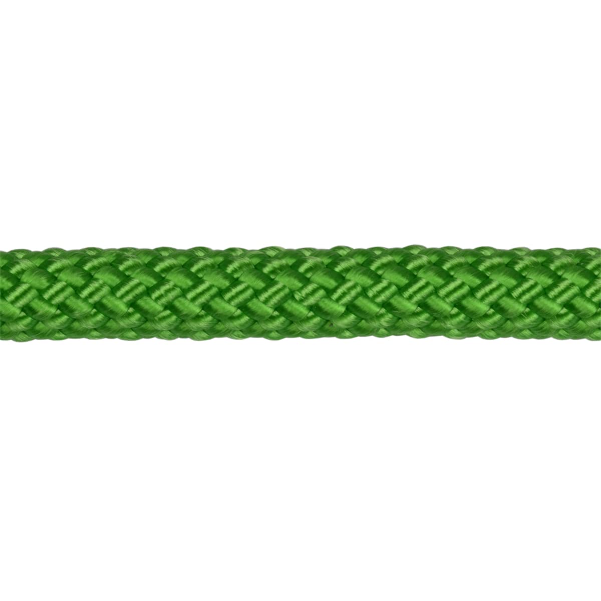 Corderie Italiane 006087458 Doppia treccia skipper alta tenacità, verde flu, 6 mm - 50 metri