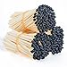200Pcs 3'' Decorative Black Matches, Premium Fancy Long Wooden Safety Matches for Candles, Lighting Candles, Long Wooden Matchsticks for Home Décor, Gifts, Accessories & Events