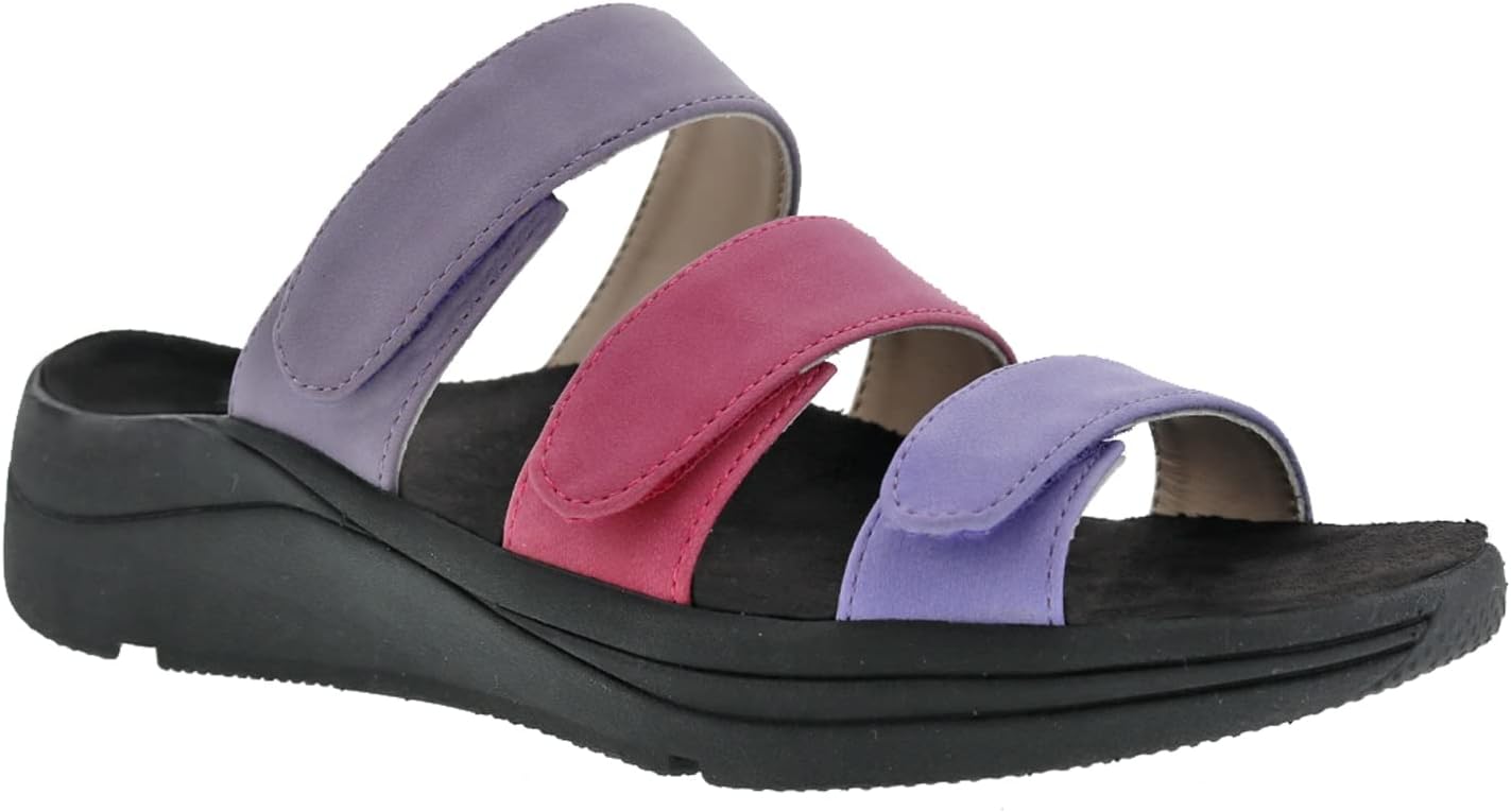 Drew Sawyer Womens Hook and Loop Comfort Sandal