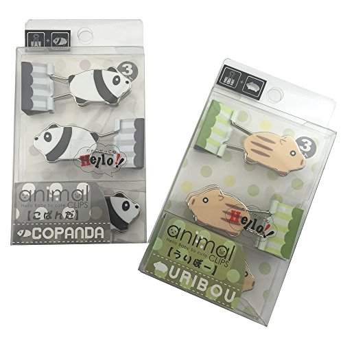 Uribo Kopanda Hello Animal clip HAC-UBCP design japonais mignon