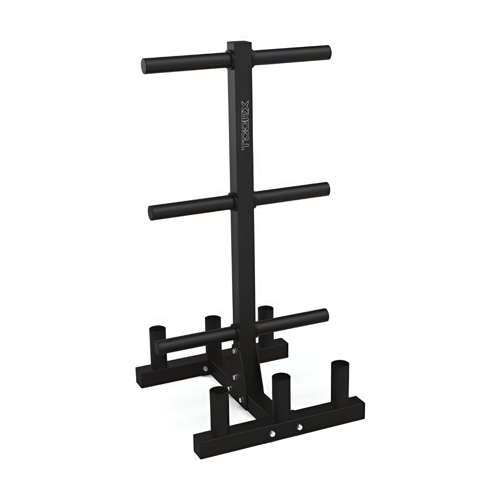 Toorx Porta Pesi Bumper Muscle Toorx Pro Rbv Verticale, Modern, Metallo, 6 Barre, 70x70x140,5 cm