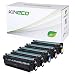 Produktbild Kineco W2120A W2121A W2122A W2123A Tonerset kompatibel für HP Color Laserjet Enterprise M554dn M555dn M555x Flow MFP M578c M578z M578f M578dn ersetzt 212A 5er-Set