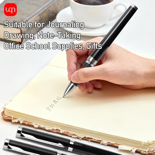 Bolígrafos de gel 0.7 mm, pack de 12, tinta negra miniatura 7