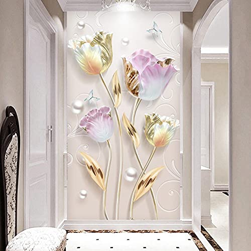 Peinture diamant fleurs 5D bricolage adulte broderie diamant 40x120cm