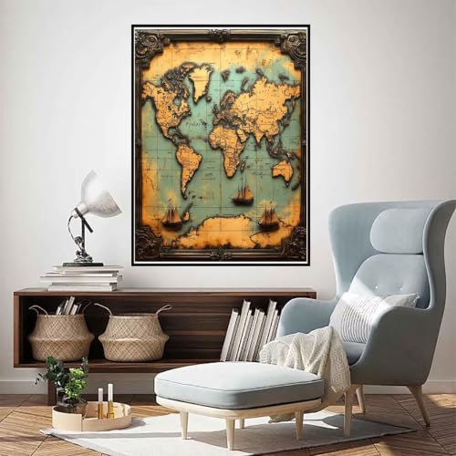 Diamond Painting Rêve 60x80CM : L'Idée Cadeau Idéale en Loisirs Créatifs Adultes 5D DIY - 3