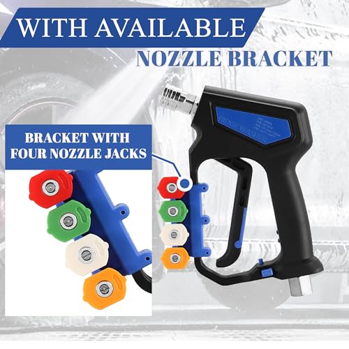 RIDGE WASHER Pressure Washer Gun Swivel with Adjustable Nozzle