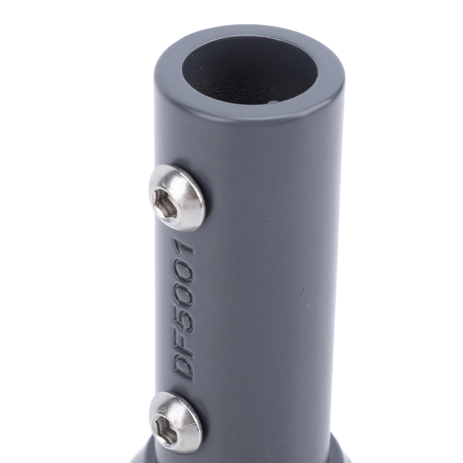 Adaptador de tubo de antena de satélite de aleación de aluminio, adaptador de montaje en poste de satélite para mástil con diámetro interior de 1 pulgada, kit de montaje de antena