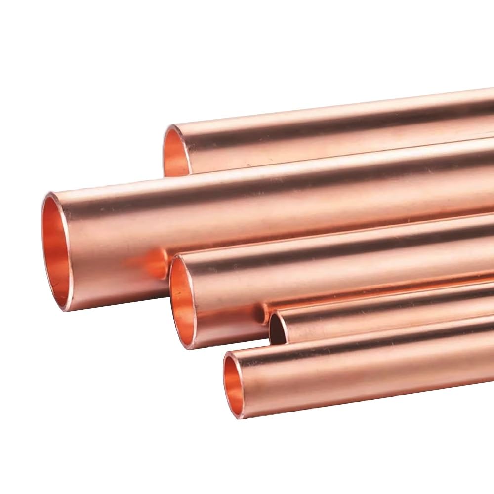 T2 starres gerades Kupferrohr for EDM-Tieflochbohren, 20–23 mm Außendurchmesser, 1 Stück(100x23x3mm)