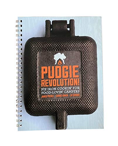 Rome Industries 2009 Pudgie Revolution Spiral Bound Pie Iron Cookbook, Color