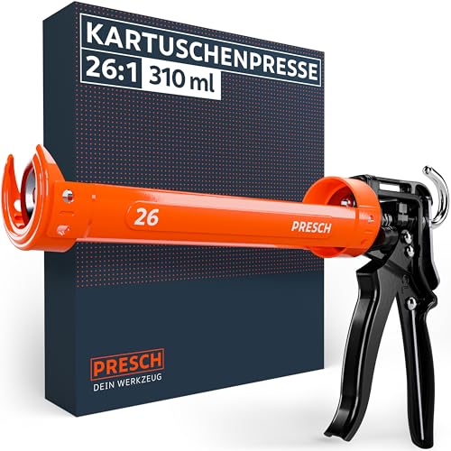 Presch Kartuschenpresse 26:1 Übersetzung - Silikonspritze für...