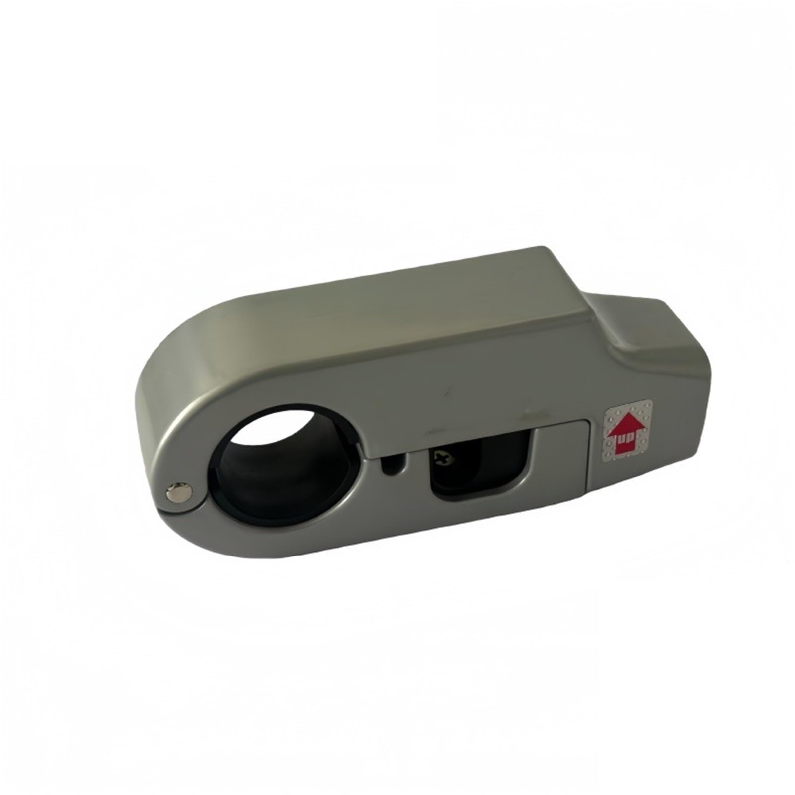 Motorcycle Handlebar Lock Anti-Theft Alarm Motorcycle Handlebar Lock Aluminum Alloy Brake Grip Security Equipment Motorbike Lock Security(6516 Silvery)