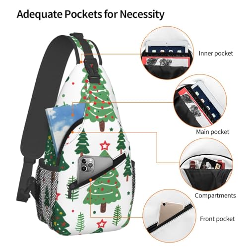 Bolso bandolera verde para mujer y hombre ligero ajustable miniatura 4