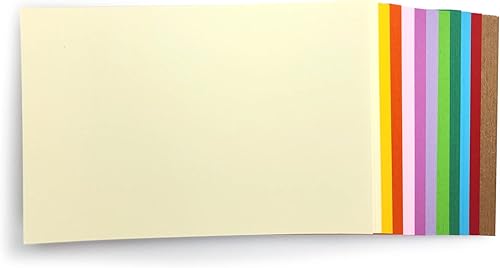 Miniatura 5 de Juego de 55 tarjetas de índice en blanco de 4 x 6 colores, 6.35 ozm (multicolor)