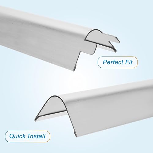 Miniatura 5 de Piezas de repuesto para Charbroil Performance 2 quemadores 463630021 463660421 463655621 463630422 463654022 463655021, quemador y placa de calor