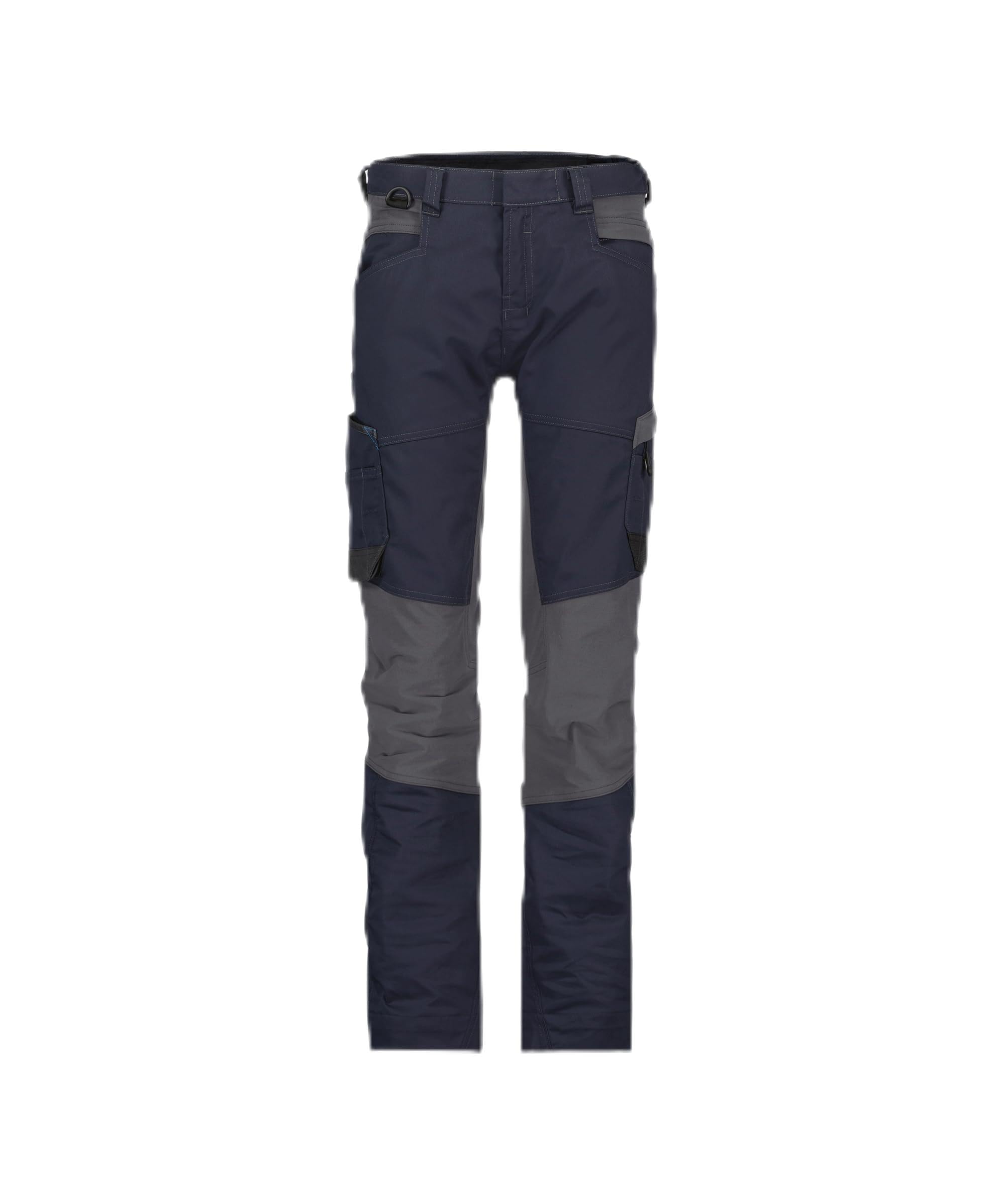 DASSY® Helix Women Stretch-Arbeitshose für Damen - Größe 46 - NACHTBLAU/ANTHRAZITGRAU