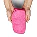 Miracle Face Erase 2 Pack Makeup Remover Face Cloths, Chemical-free, Microfiber, 6 Hair Ties (2 Count, Pink)
