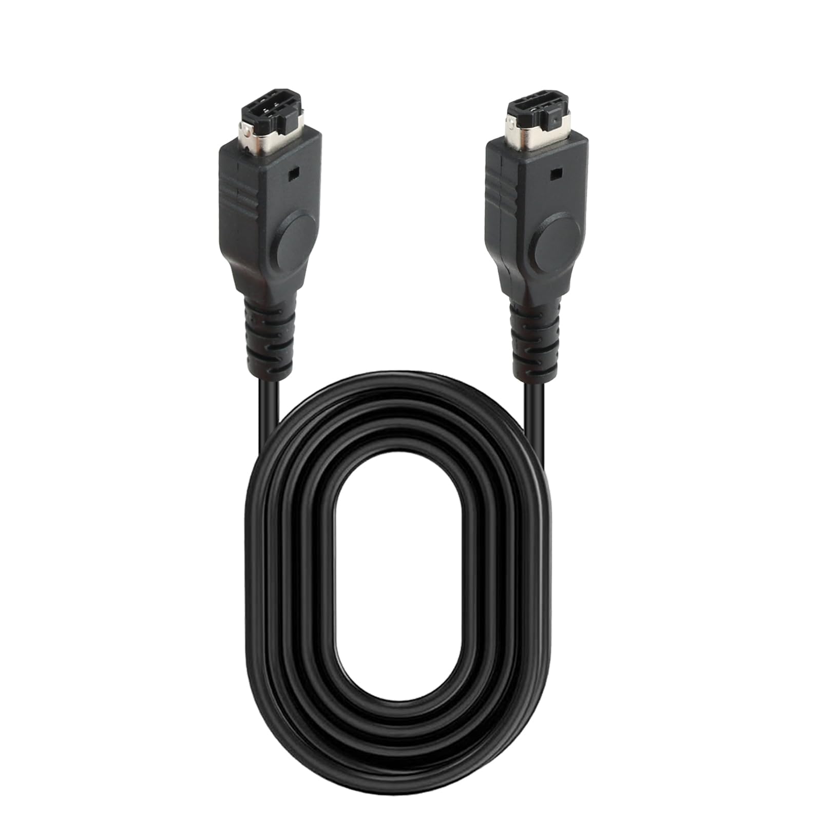 GBA Game Link Cable - 2 Player Compatible for Nintendo Gameboy Advance SP, GBA Color - 3.96Ft Black