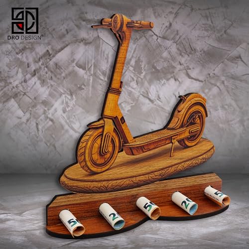 DRO Design – Hochwertiges Geldgeschenk DIY personalisierte Geschenkverpackung für Geburtstag Jubiläum Geldgeschenke E-Scooter