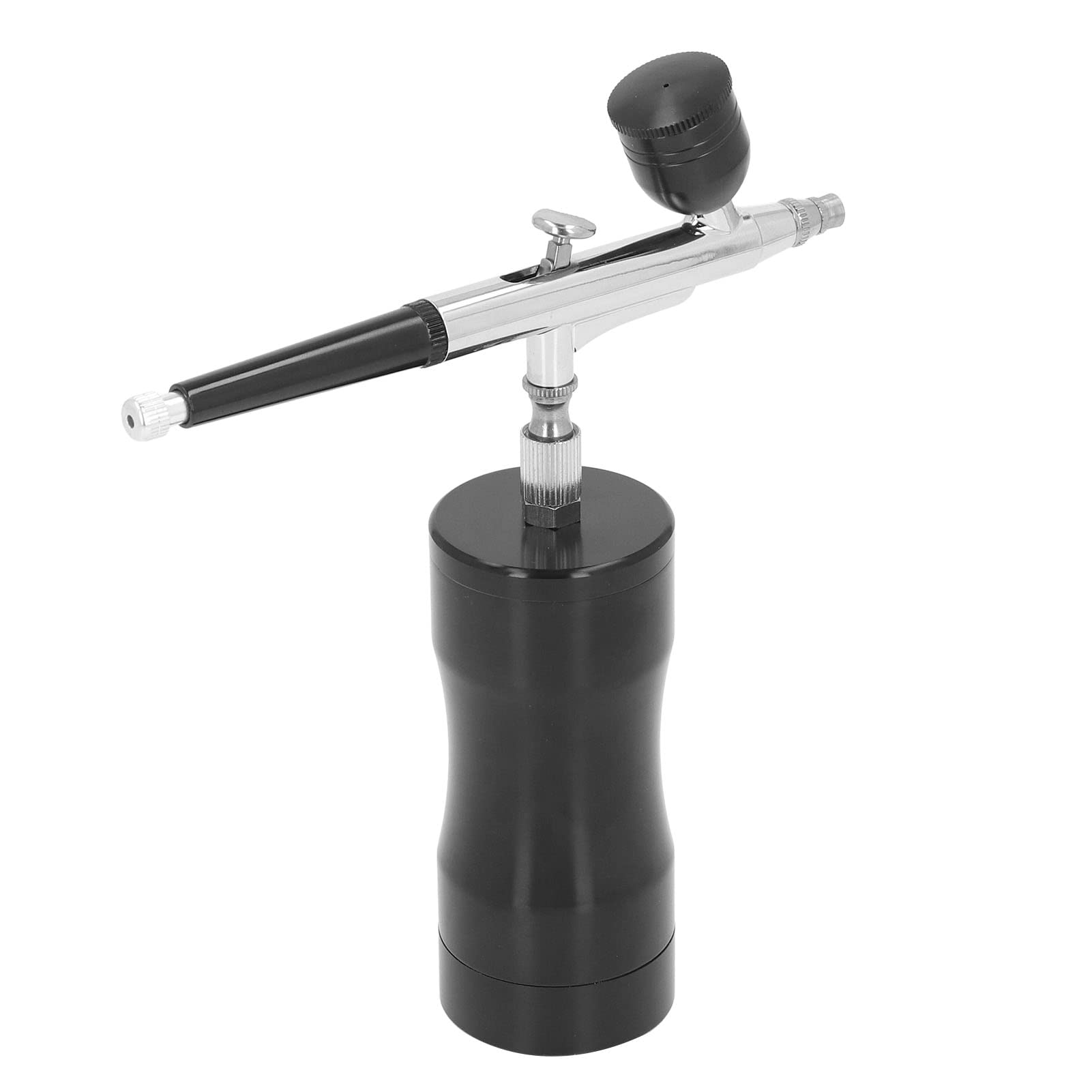 Kit de Aerógrafo, Cepillo de Aire de Pintura Recargable por USB de 27 PSI, Compresor de Aerógrafo Inalámbrico Portátil con 3 Vasos de Pintura para Maquillaje de Bricolaje