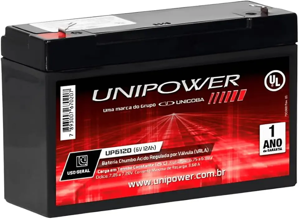 BATERIA 6V 12AH (UP6120)