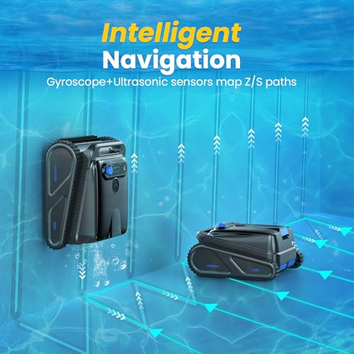 62% Off OUCAXIA Y50S Cordless Robotic Pool Cleaner with Wall-Climbing